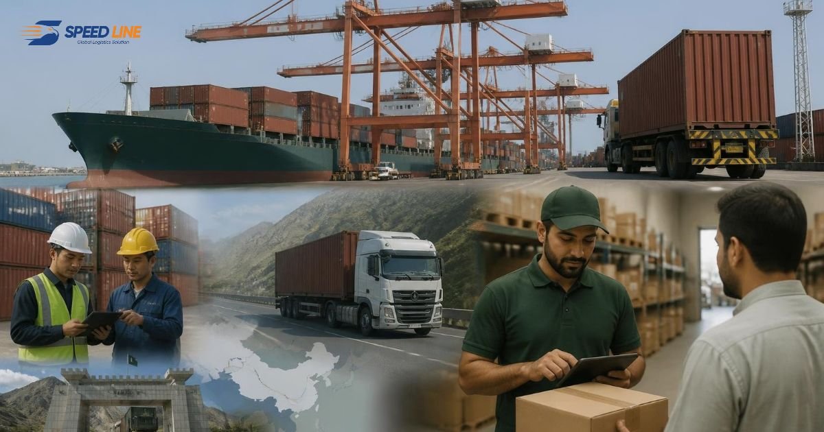 Door-to-Door Shipping from China to Pakistan How It Works